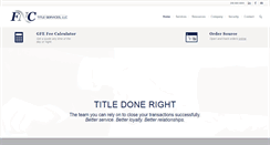Desktop Screenshot of fnctitle.com